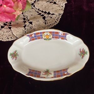 Royal Standard Bonnie Scotland CLAN CAMERON 8”  Dish / Tray / Platter